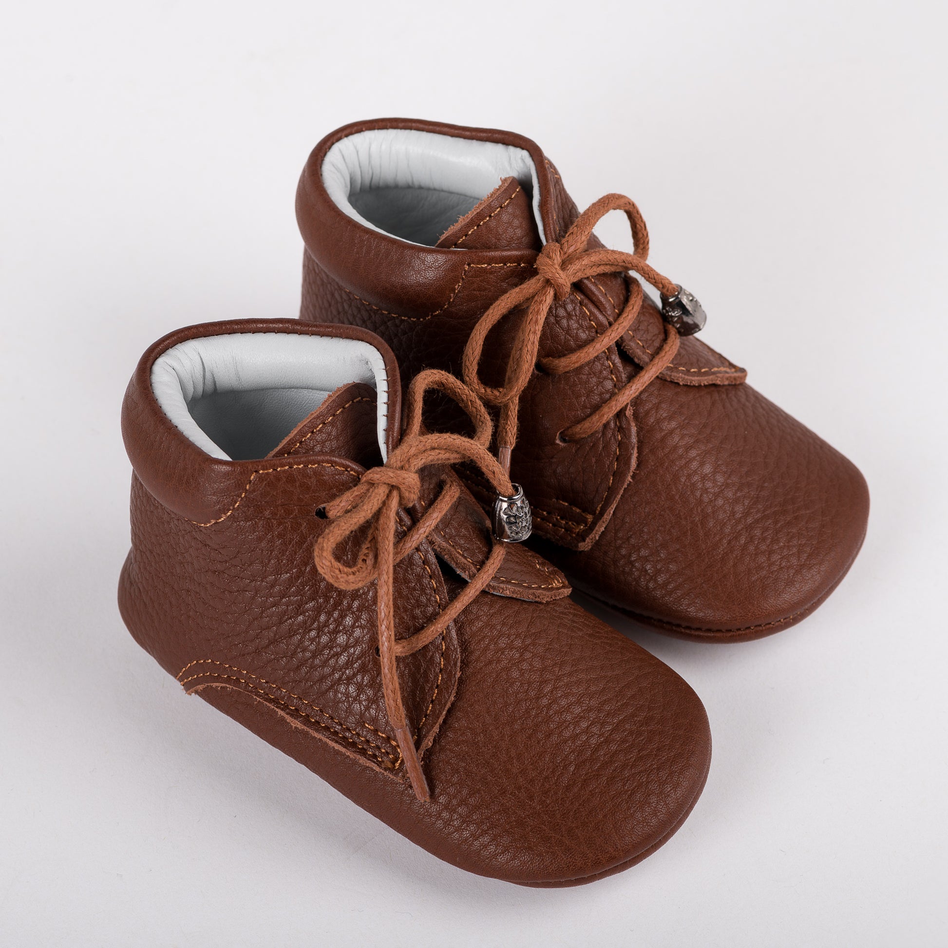 BOOTİE Deri Kahverengi İlk Adım Bebek Bot