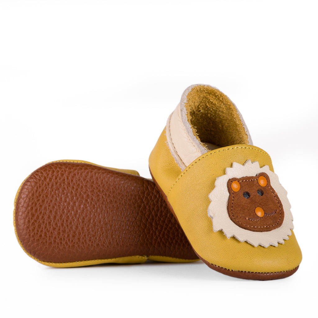 LEO Hardal Deri Bebek İlk Adım Ayakkabı