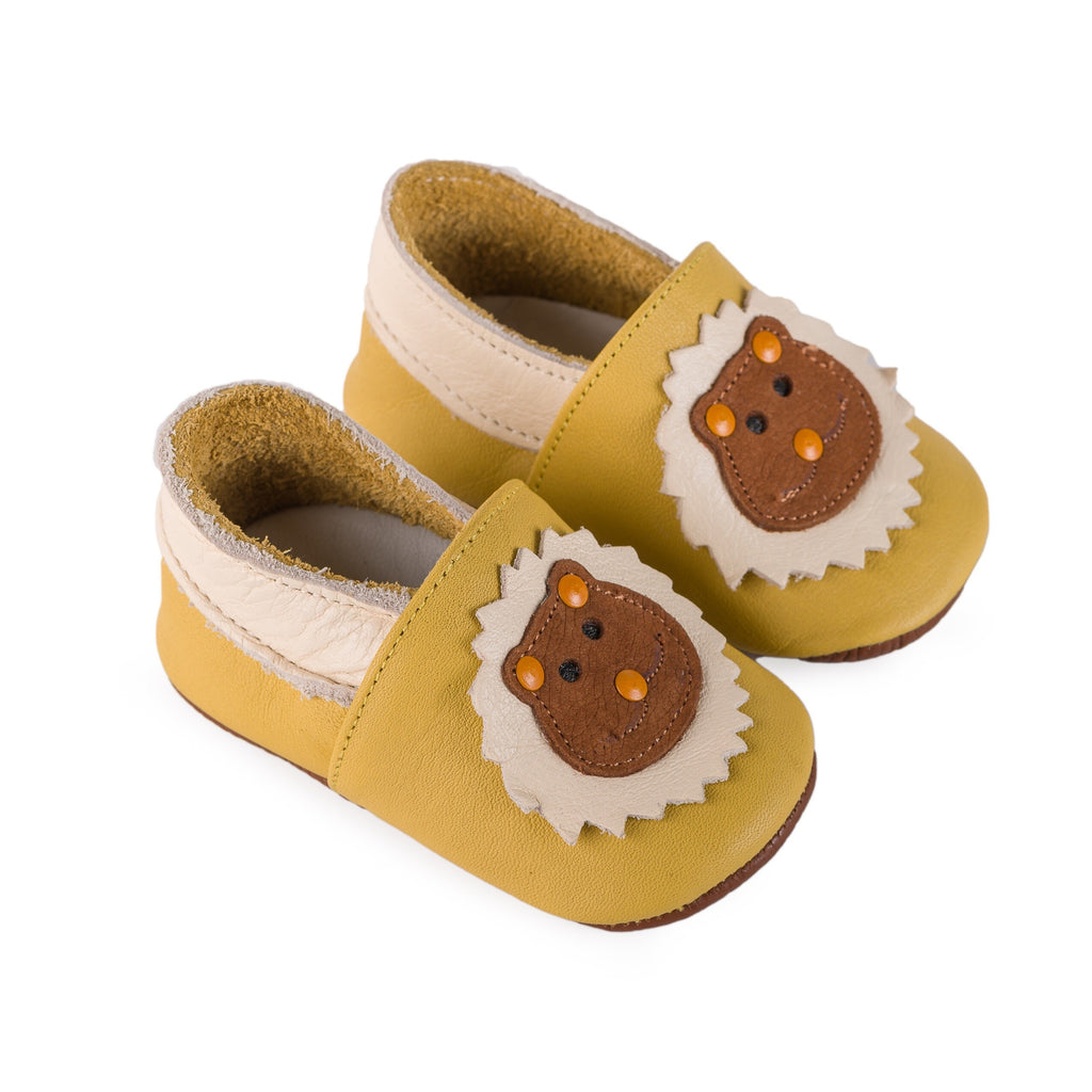 LEO Hardal Deri Bebek İlk Adım Ayakkabı