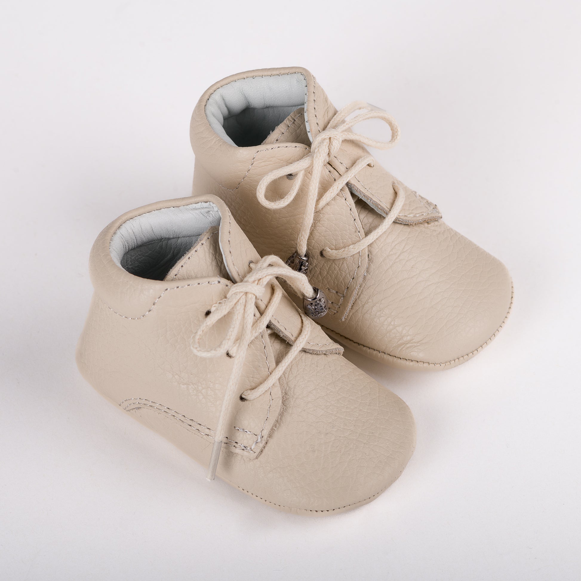 BOOTİE Deri Bej İlk Adım Bebek Bot