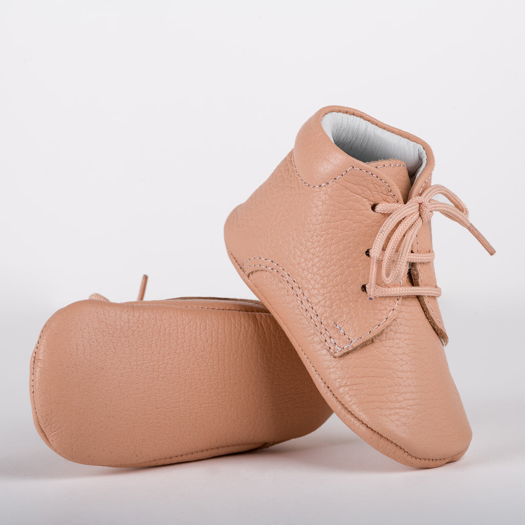 BOOTİE Deri Pembe İlk Adım Bebek Bot